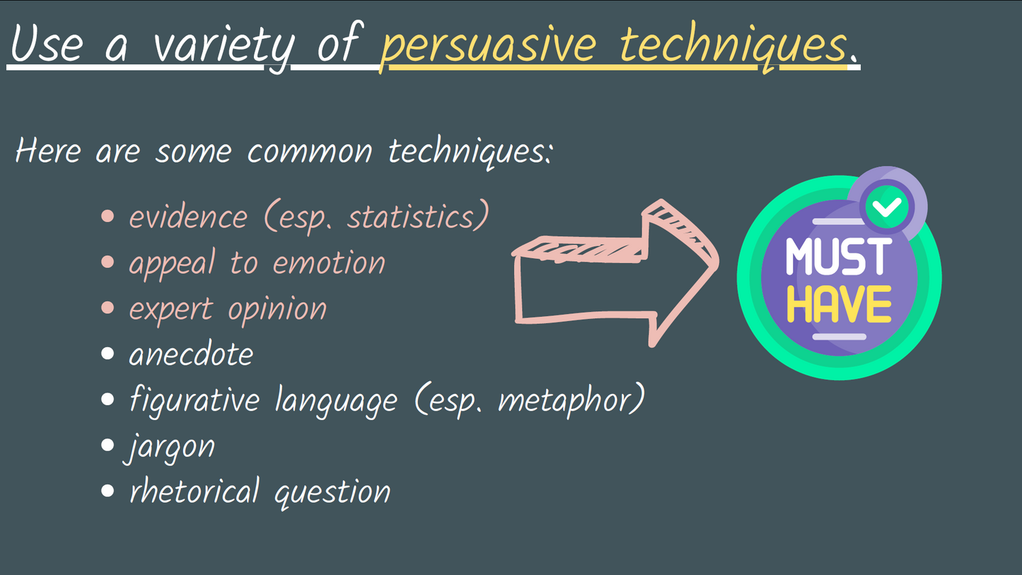 Essay Writing Guide (PDF + PPT) | CSEC English A