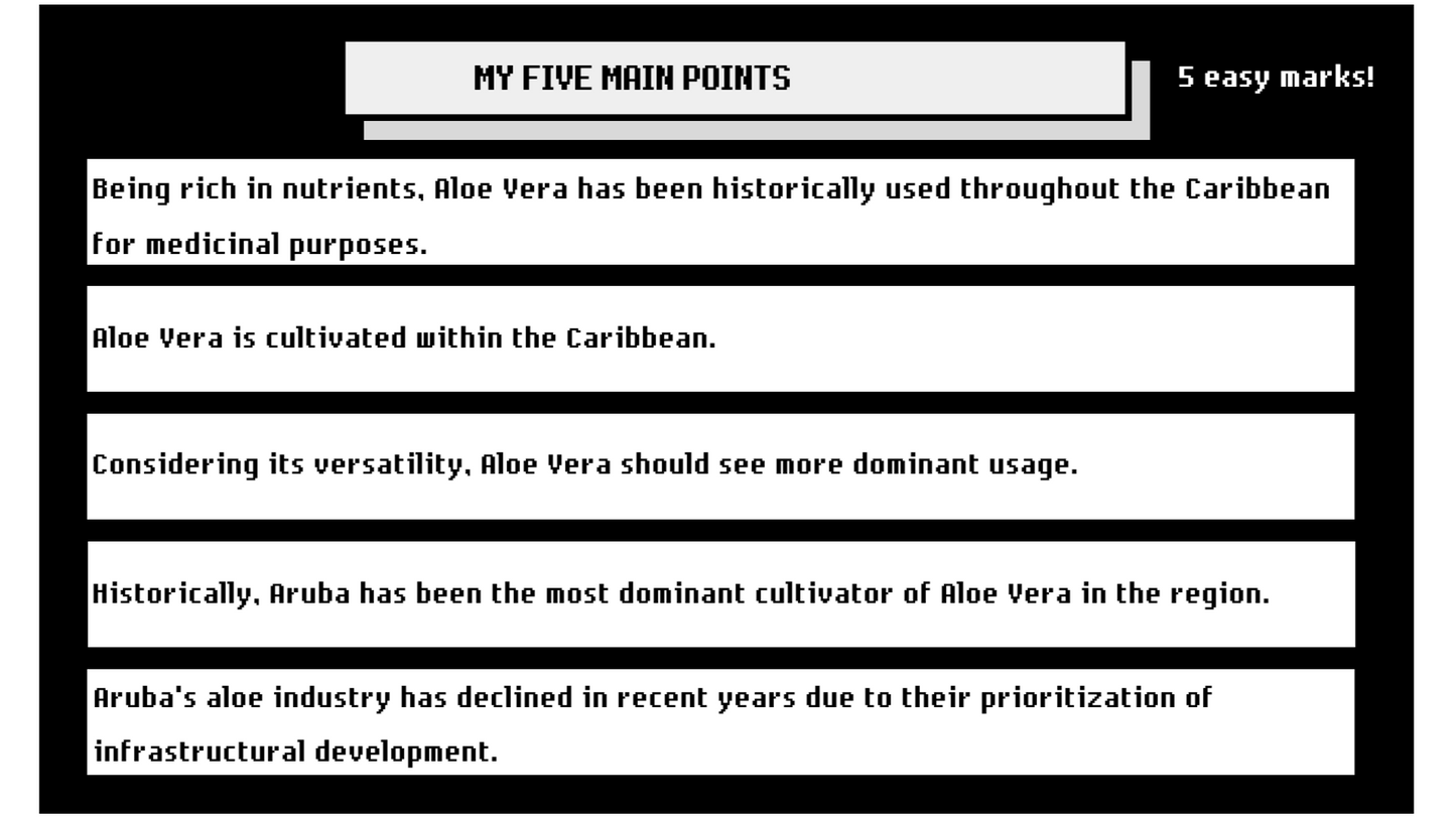 Summary Writing Guide (PDF + PPT) | CSEC English A