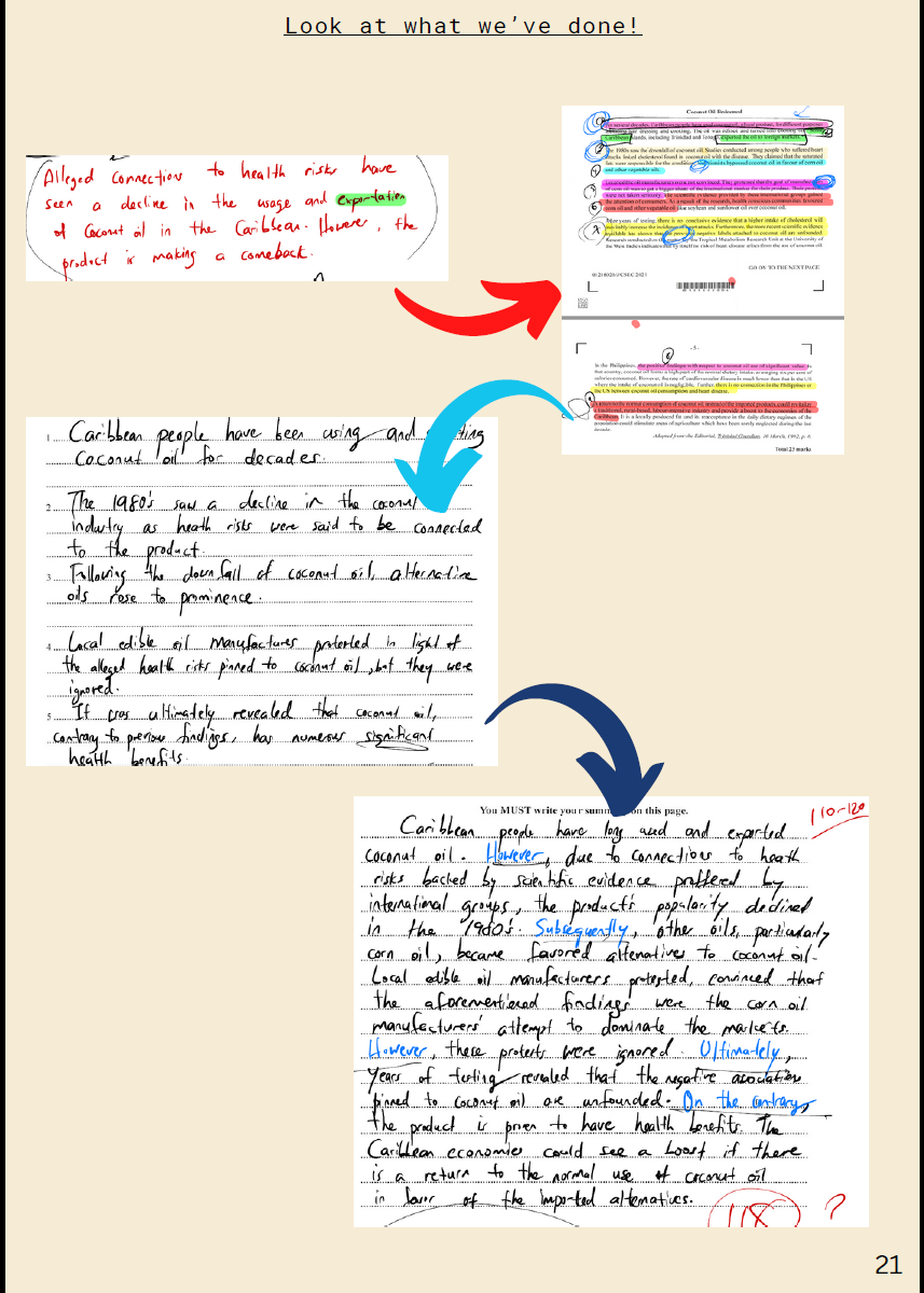 Article Riting Csec Sample Summary Writing Guidebook (PDF) | CSEC English A