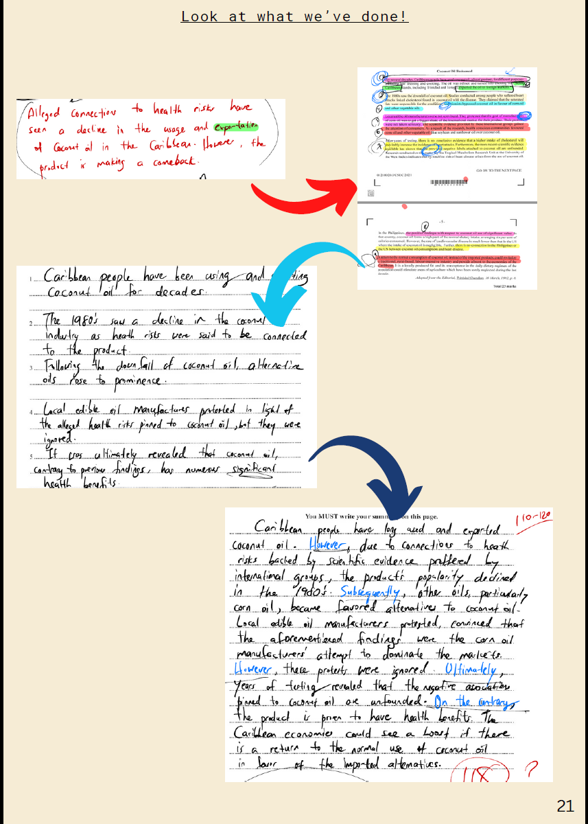 Summary Writing Guidebook (PDF) | CSEC English A