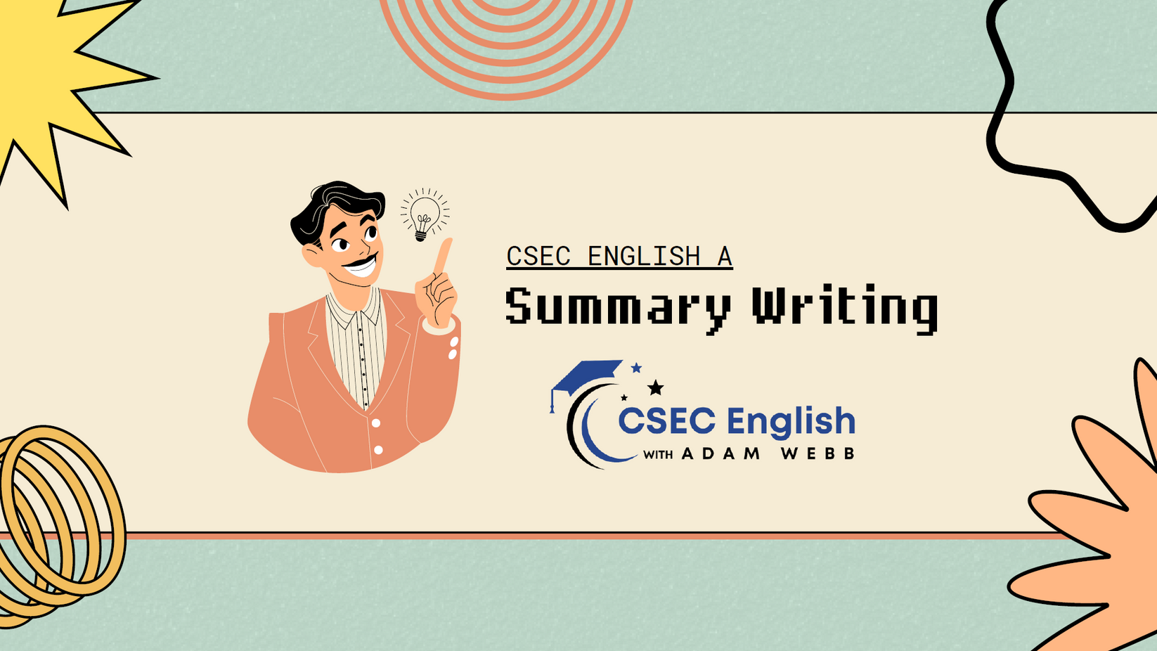 summary writing csec