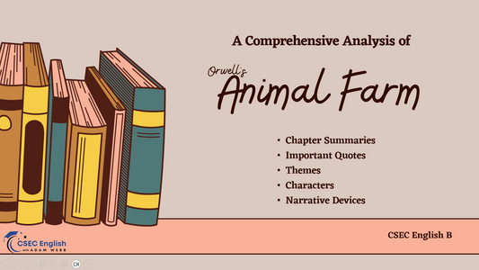 Animal Farm Analysis (PDF + PPT) | CSEC English B