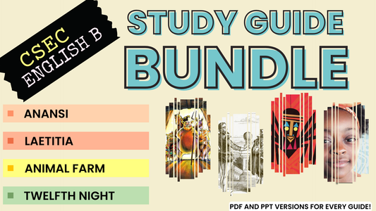 CSEC English B Study Guide Bundle: Master Four Key Texts